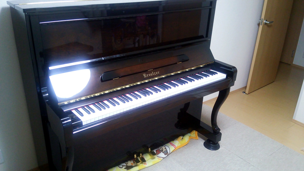にこにこ ナイトーン取付け クロイツェル KE-504 – 中古ピアノのVOITECH 